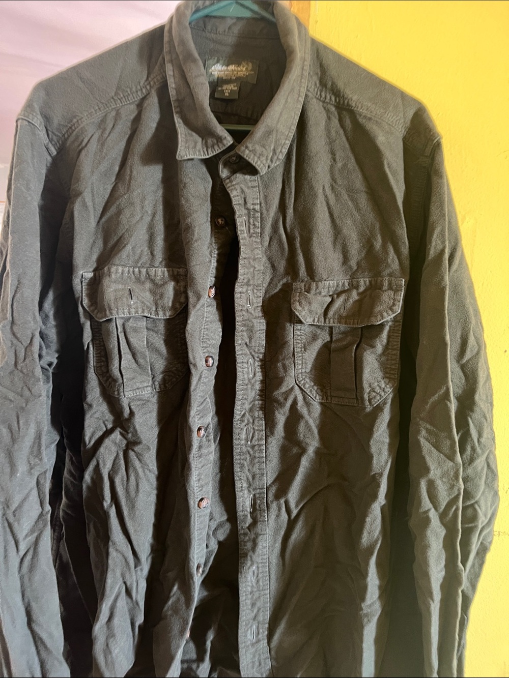Eddie Bauer Men’s Chamois Shirt - XL Tall
